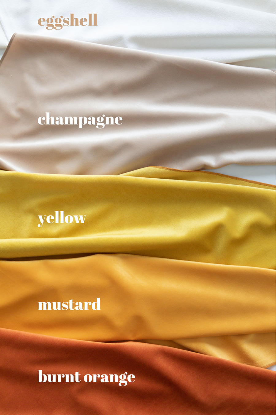yellow velvet napkin