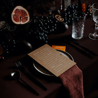 wine linen napkin